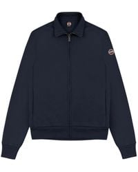 Colmar - Hoodies & Sweatvesten ,Blauw ,Katoen Blauwe Sweater Met Ritssluiting - Lyst