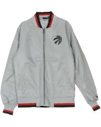 KTZ - Jassen ,Grijs ,Nba Team Varsity Bomber Jacket Grijs - Lyst