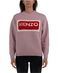 KENZO - Round-Neck Knitwear - Lyst