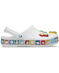 Crocs™ - Schoenen ,Wit ,Special Limited Edition Peanuts Crocband Clog - Lyst