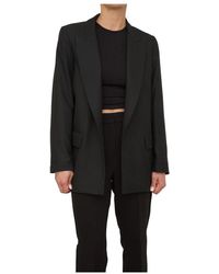 Marella - Jassen ,Zwart ,Polyester Giacca Jacket - Lyst