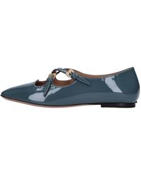 A. BOCCA - Schoenen ,Blauw ,Leer Platte Schoenen Blauw - Lyst