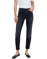 Closed - Slim Fit Grau Gewaschene Jeans - Lyst