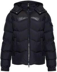 Moncler - Jassen ,Blauw ,Polyester Ravelis Down Jacket - Lyst