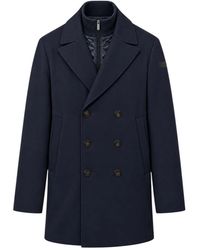 Rrd - Jassen ,Blauw ,Polyester Surflex Winter Soft Touch Thermo Peacoat - Lyst