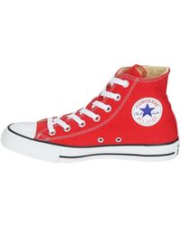 Converse - Schoenen ,Rood ,Leer Sneakers - Lyst
