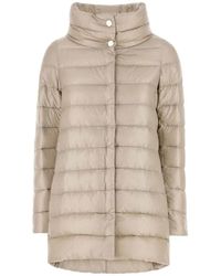 Herno - Single-Breasted Coats - Lyst