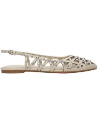Ash - Schoenen ,Studded Leren Cut-Out Puntige Neus Schoenen - Lyst