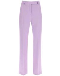 Hebe Studio - Trousers > straight trousers - Lyst