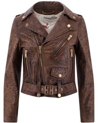 Golden Goose - Leather jackets - Lyst
