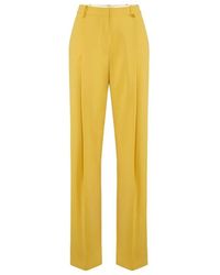 Elisabetta Franchi - Wide Trousers - Lyst