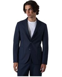 HUGO - Broken-Suit Jas Met Polyestermix - Lyst