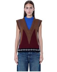 Marni - V-Neck Knitwear - Lyst