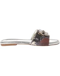 Baldinini - Python Print Mule - Lyst