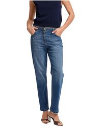 Kocca - Relaxte Denim Broek - Lyst