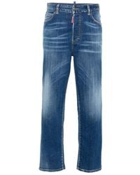 DSquared² - Schmal geschnittene indigo blaue jeans,blaue slim fit jeans - Lyst