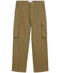 Ami Paris - Straight Trousers - Lyst