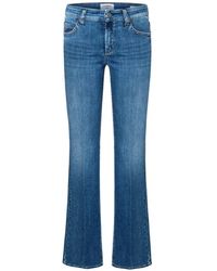 Cambio - Jeans blu flared stile quotidiano - Lyst