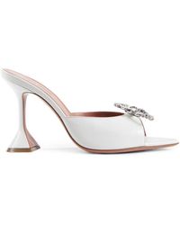 AMINA MUADDI - Heeled Mules - Lyst