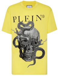 Philipp Plein - T-Shirt Ronde Hals Snake - Lyst