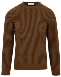 FILIPPO DE LAURENTIIS - Round-Neck Knitwear - Lyst