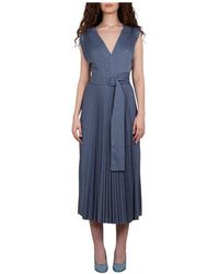 Marella Maxi Dress - Blauw