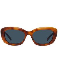 Givenchy - Gv Day Bruine Cat Eye-zonnebril - Lyst