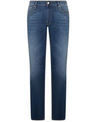 Moorer - Slim Fit Jeans - Lyst