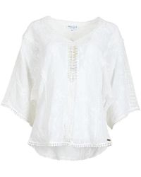 Maicazz - Overhemden ,Wit ,Offwhite Nida-Top, Veelzijdig En Tijdloos - Lyst