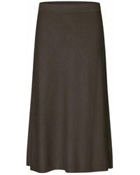 Masai - Rokken ,Zwart ,Midi Rok - Lyst