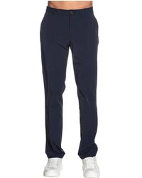 Guess - Broeken ,Blauw ,Leer Myron Dressy Chino Pant - Lyst
