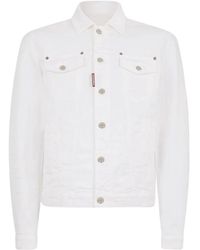 DSquared² - Denim Jack Met Logopatch - Lyst
