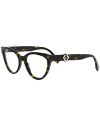 Fendi - Ff Diamonds Optische Brille - Lyst