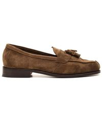 Tricker's - Schoenen ,Bruin ,Bruine Mocassini Tony 3 - Lyst