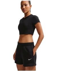 Nike - Sportswear Phoenix Fleece Mid-Rise 4" Shorts - Lyst