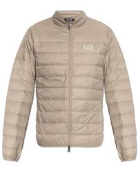 EA7 - Jassen ,Donzen Jack Met Opstaande Kraag - Lyst
