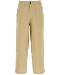 LeKasha - Broeken ,Linnen Linnen Broek - Lyst