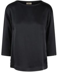 Herno - Elegante Blouse Van Viscosemix - Lyst