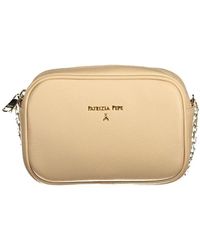 Patrizia Pepe - Leder schultertasche mit verstellbarem riemen - Lyst