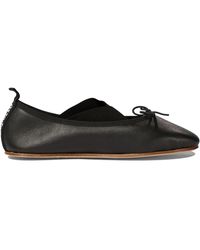 Repetto - Klassische lederballerinas mit elastischen riemen - Lyst