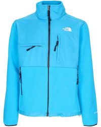 The North Face - Denali Jacket Akoestisch Blauw Fleecejack Voor - Lyst