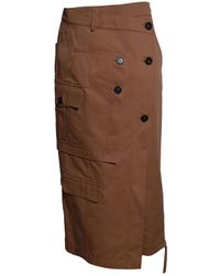 Erika Cavallini Semi Couture - Midi Skirts - Lyst