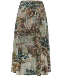 Momoní - Midi Skirts - Lyst