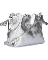 Notre-v - Silberne Schultertasche Arela - Lyst