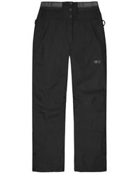Picture - Broeken ,Zwart ,Nylon Rechte Broek - Lyst