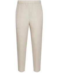 Issey Miyake - Slim-Fit Trousers - Lyst