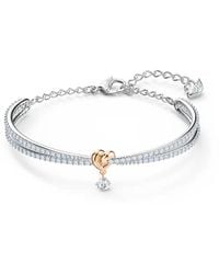 Swarovski - Brazalete lifelong heart - Lyst