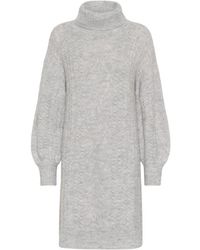 Cream - Knitted Dresses - Lyst