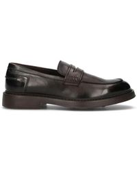 Doucal's - Schoenen ,Bruin ,Leer Penny Loafer - Lyst