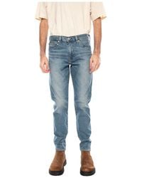 Levi's - Jeans ,Blauw ,Leer 512 Slim Taper - Lyst